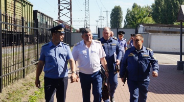 Генеральный директор с рабочим визитом посетил Белгородский отряд